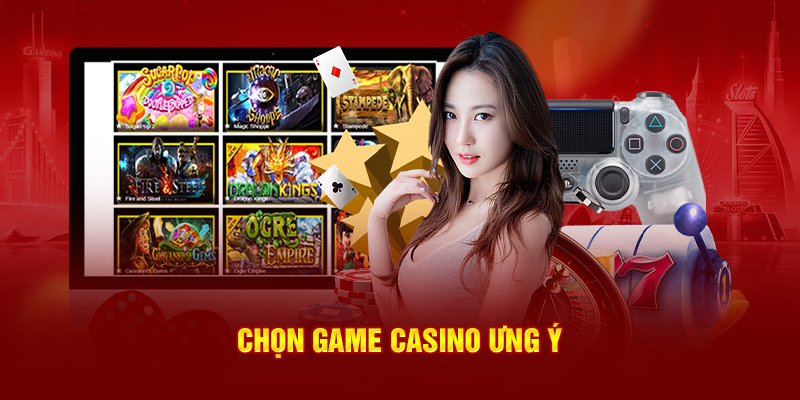 Đa dạng các game casino nổi tiếng